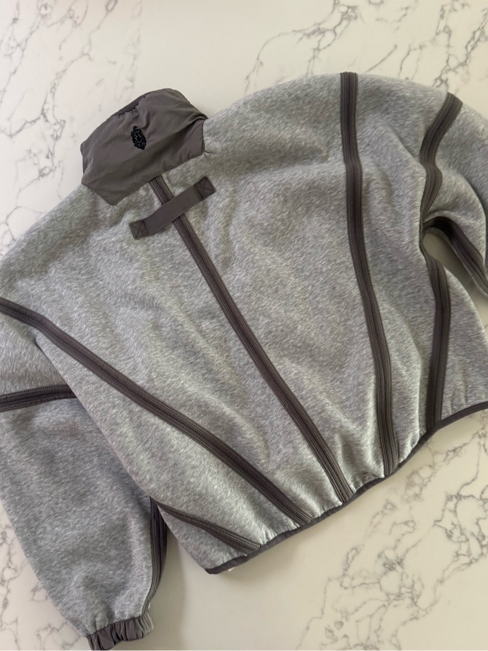 FP Movement by Free People Peace Out Liner Jacket - Grey - Size Small - Picture 3 of 6